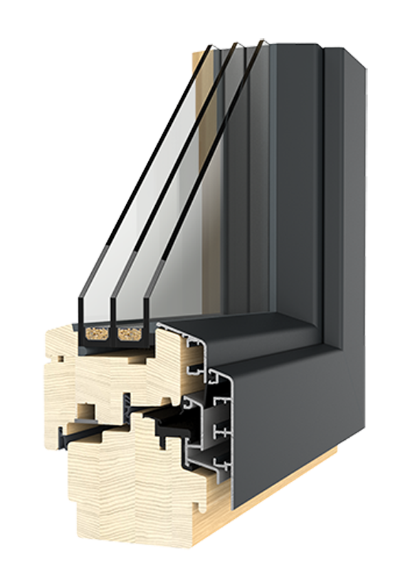 Holz Alu Fenster 110